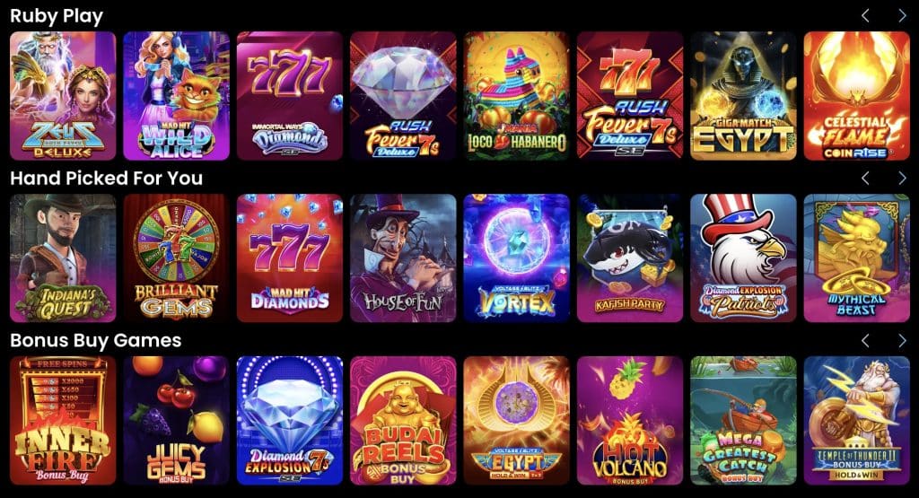 Spinfinite Slots